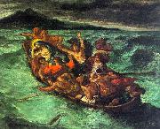 Eugene Delacroix Christ on the Lake of Gennesaret china oil painting reproduction